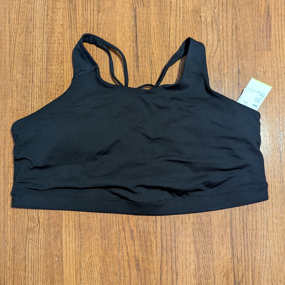 Old Navy | Powersoft Medium Support Sports Bra | Black | 3X